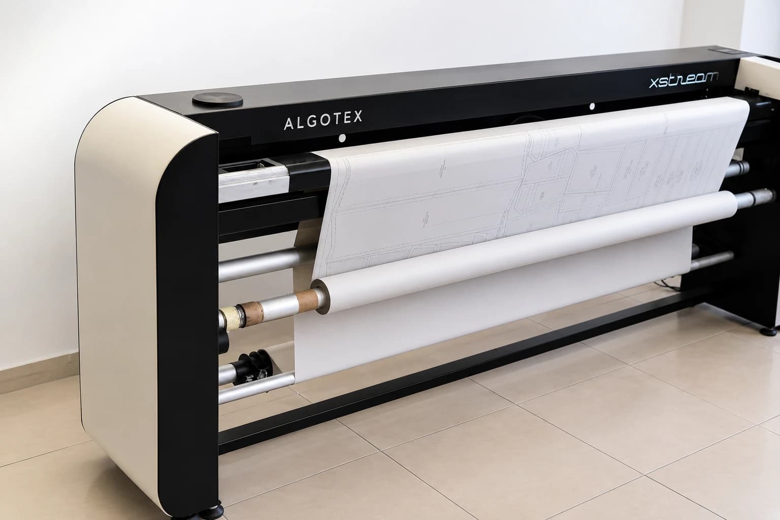 Marker plotted full size on our Algotex plotter